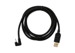 USB 3.1 Kabel 150 cm Typ C Stecker zu 2.0 A Stecker 180° U Turn Winkel | System-S