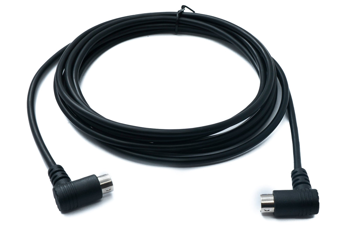 S-Video Kabel 180 cm Din 8 Pin Stecker zu Stecker Dual Winkel | System-S
