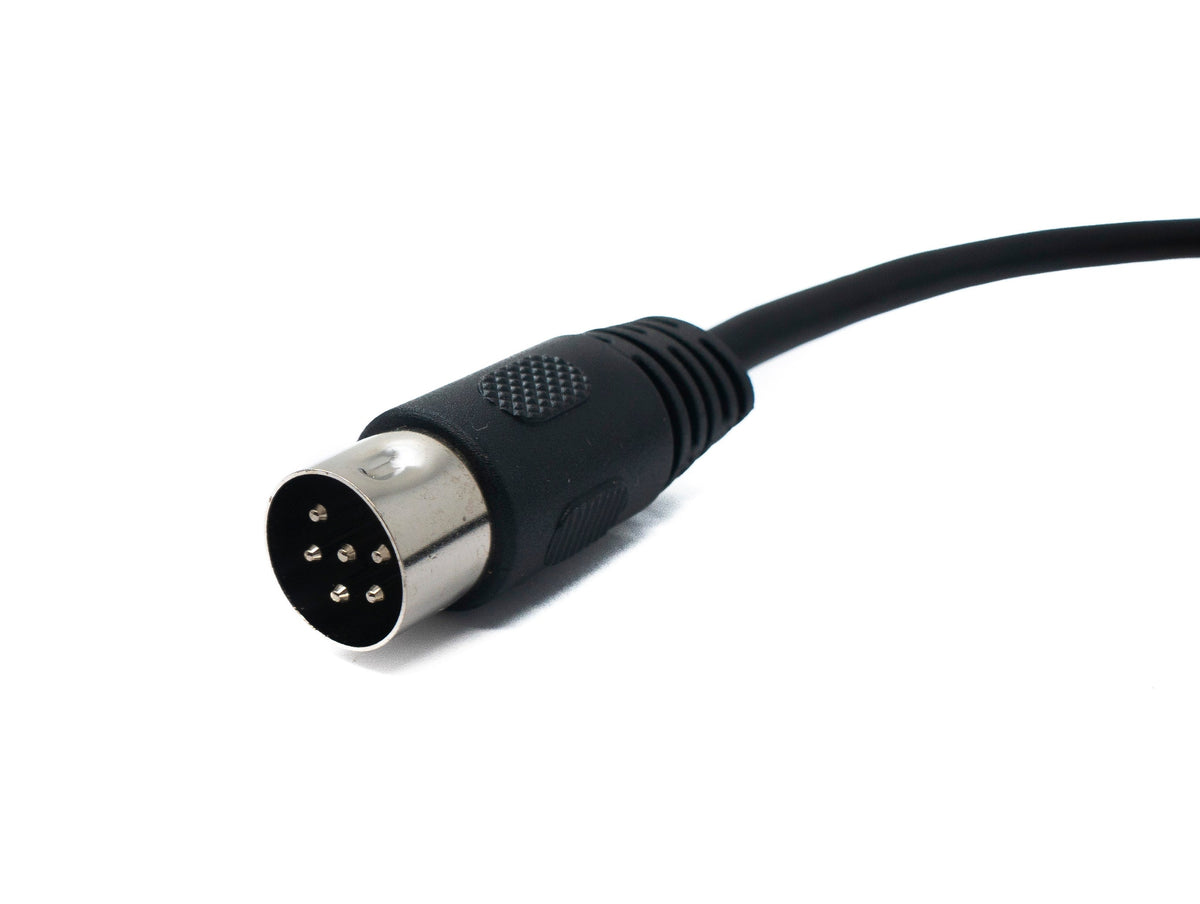S-Video Kabel 150 cm Din 6 Pin Stecker zu Stecker Schwarz | System-S