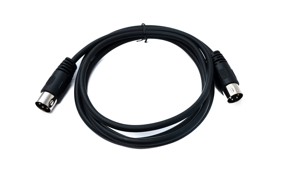 S-Video Kabel 150 cm Din 4 Pin Stecker zu Stecker Schwarz | System-S
