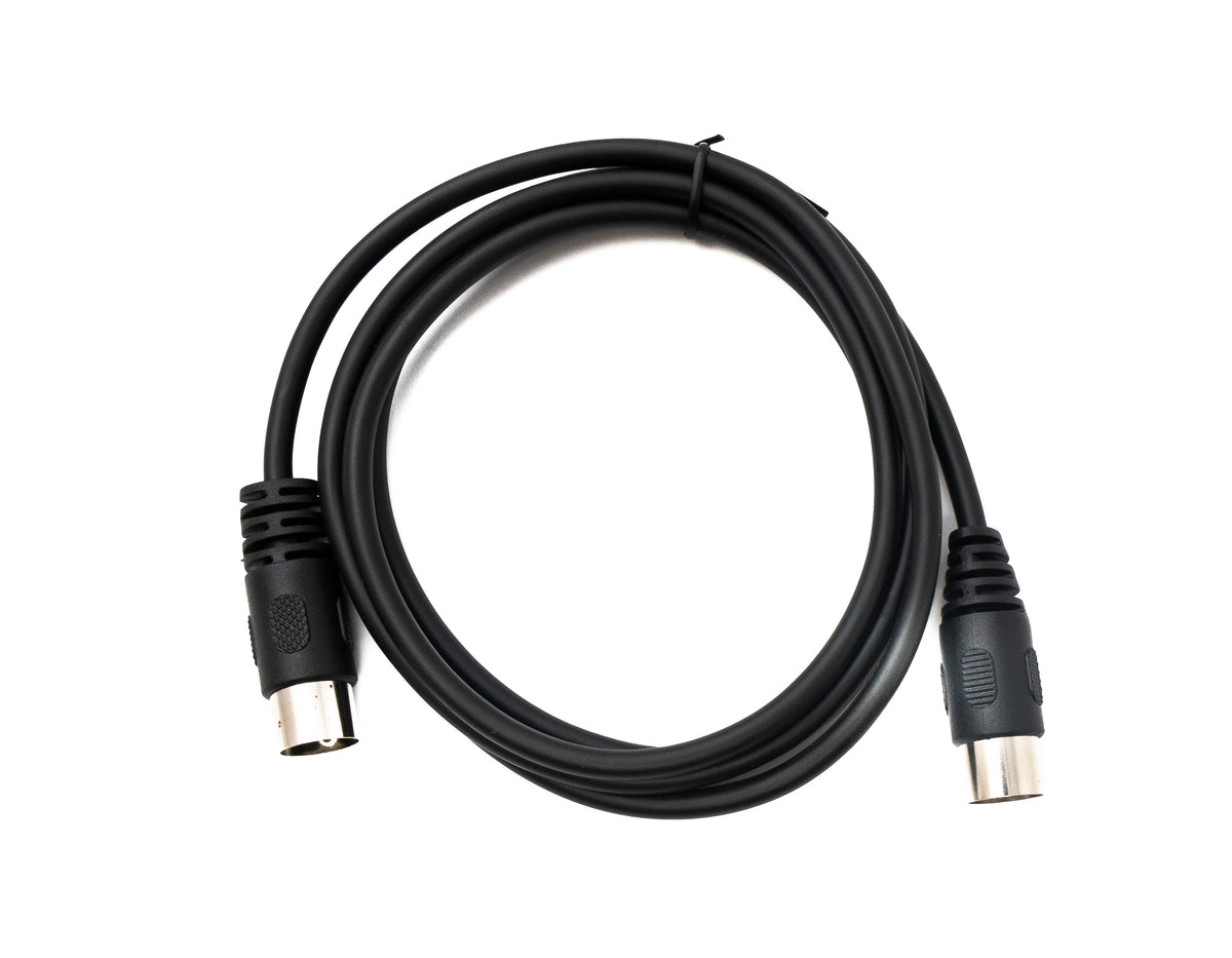 S-Video Kabel 150 cm Din 5 Pin Stecker zu Stecker Schwarz | System-S