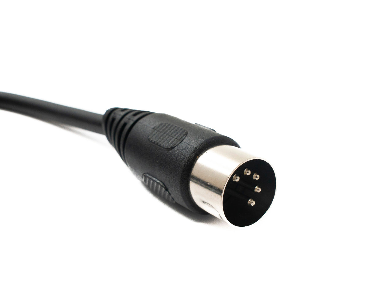 S-Video Kabel 150 cm Din 5 Pin Stecker zu Stecker Schwarz | System-S