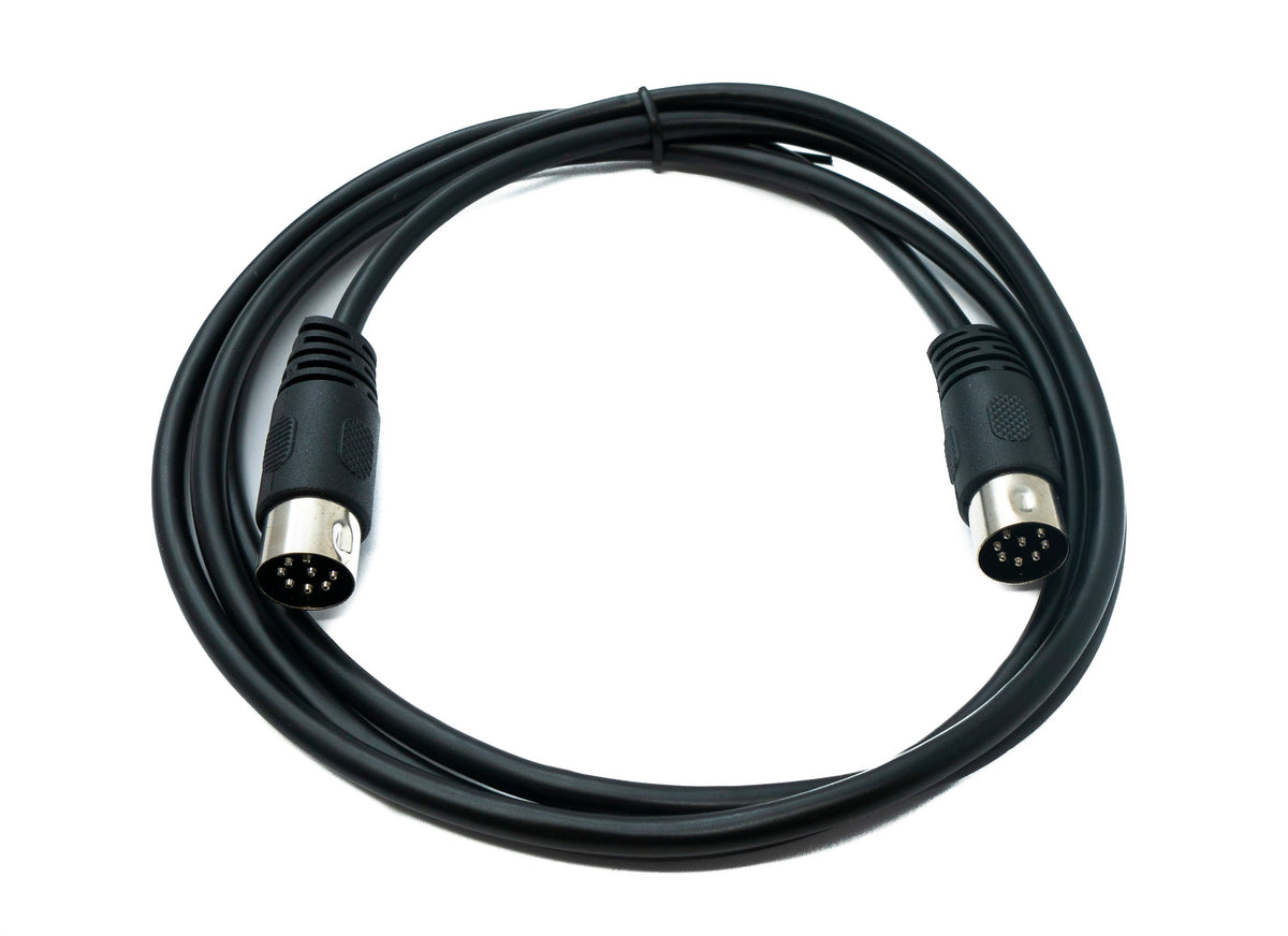 S-Video Kabel 150 cm Din 8 Pin Stecker zu Stecker Schwarz | System-S