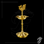 BRASS ANNAM KERALA VILAKKU WITH SWAN product image 1