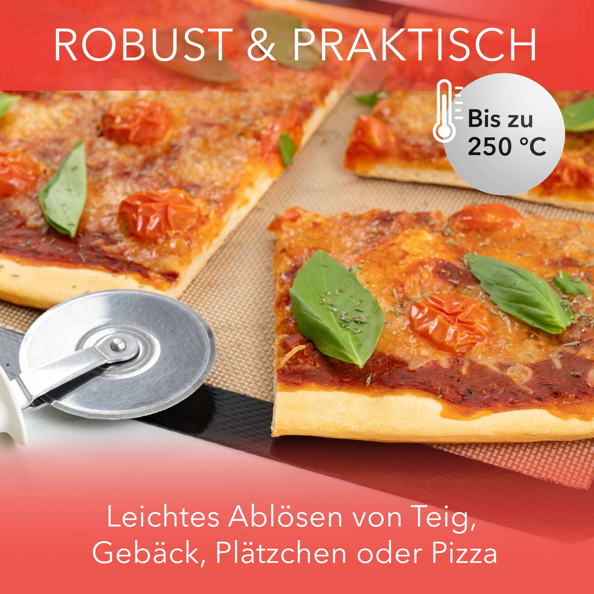 Backmatte aus Silikon - 3er Set Namma Markt