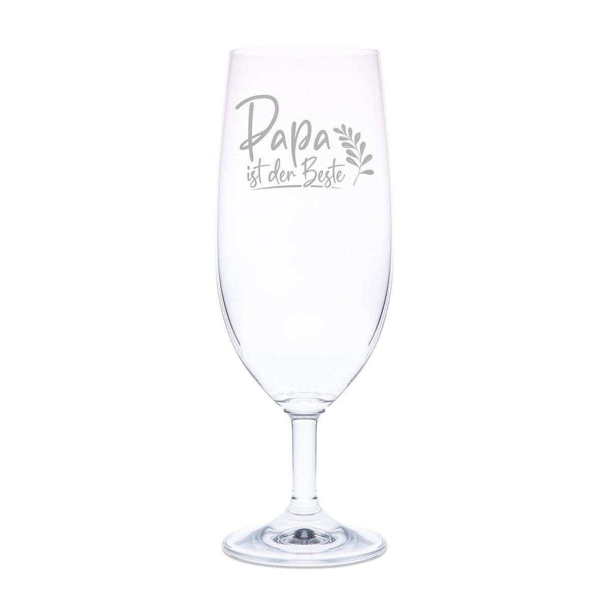 Stölzle Lausitz Bierglas mit Gravur "Papa ist der Beste"