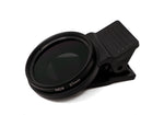 ND Linse Set Neutraldichte Filter Graufilter Kit mit Clip Tasche in Schwarz | System-S