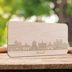 Frühstücksbrettchen Skyline Brüssel