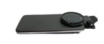 CPL 52 mm Filter Circular Polarizer Linse mit Clip für Smartphone in Schwarz | System-S