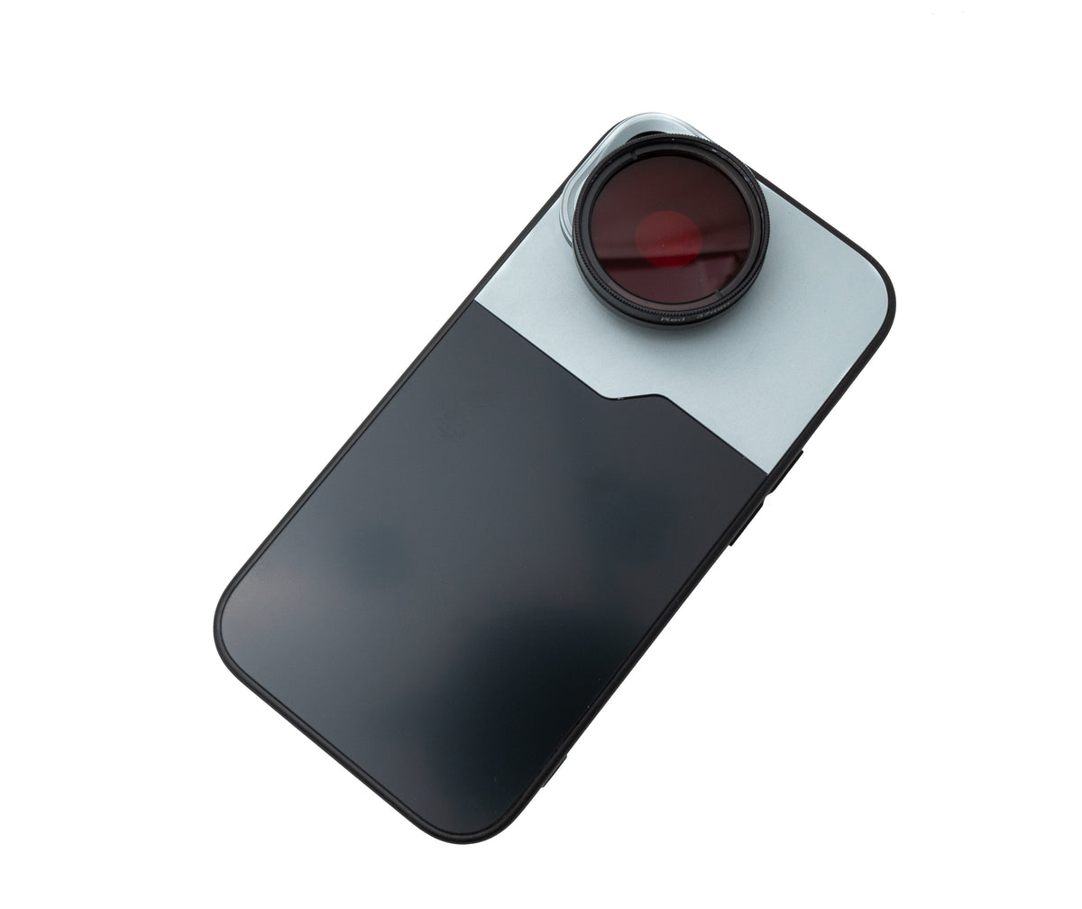 Farbfilter Set 37 mm 6 Stück Farbe Linse Filter mit Gewinde Hülle für iPhone 15 | System-S