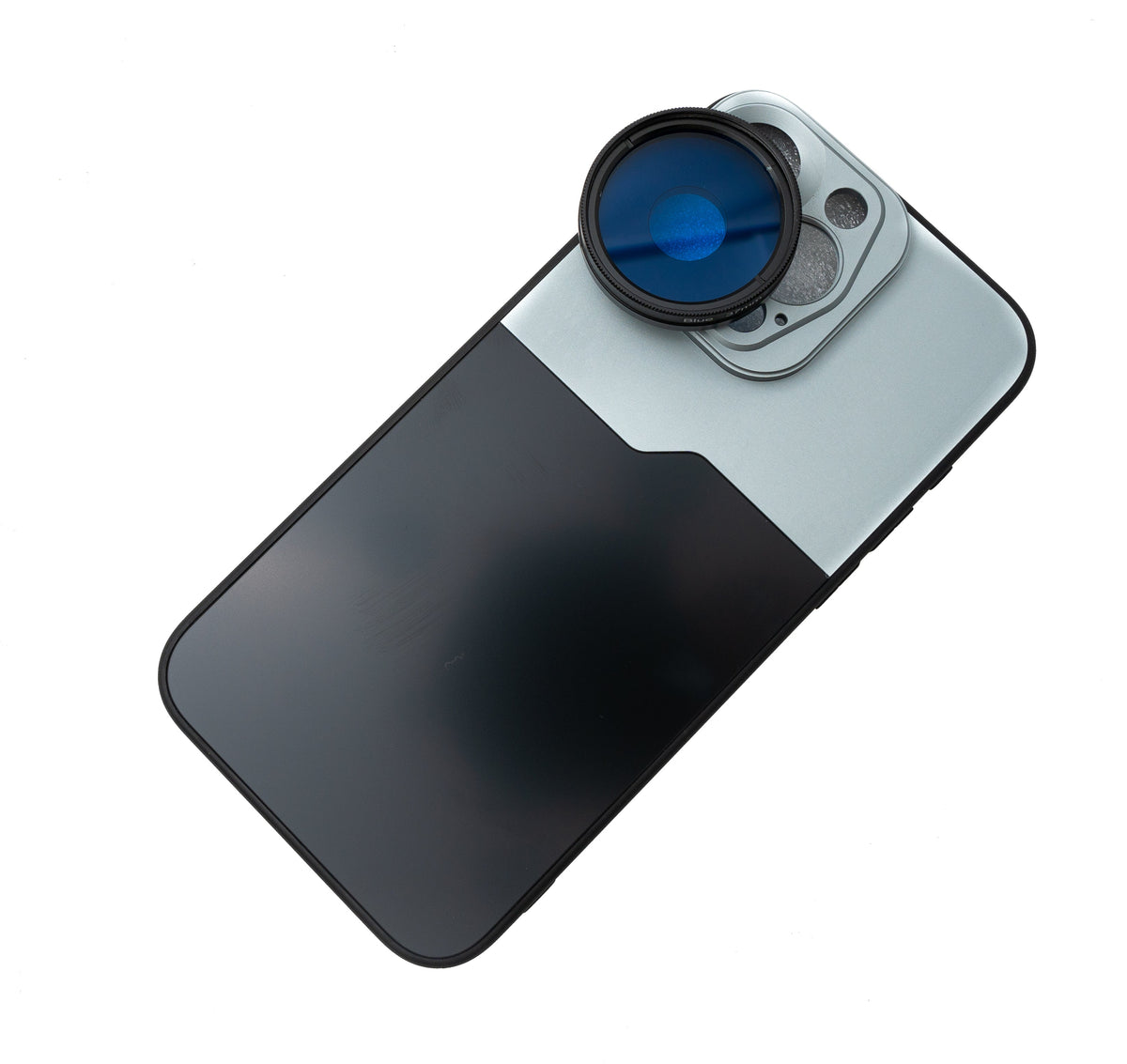 Farbfilter Set 37 mm 6 Stück Farbe Linse Filter mit Gewinde Hülle für iPhone 15 Pro Max | System-S