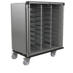 Novocal Sterilgut-Transportwagen mit Auflageschienen für Module Wagengehäuse aus satiniertem Edels | Packung (1 Stück)