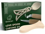 BEAVERCRAFT Keltisches Löffel-Schnitzset (love spoon) Namma Markt