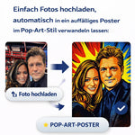 FOTO-POSTER POP ART mit Deinem Bild personalisiert