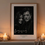 FOTO-POSTER DRAMATISCH IM REGEN personalisiert