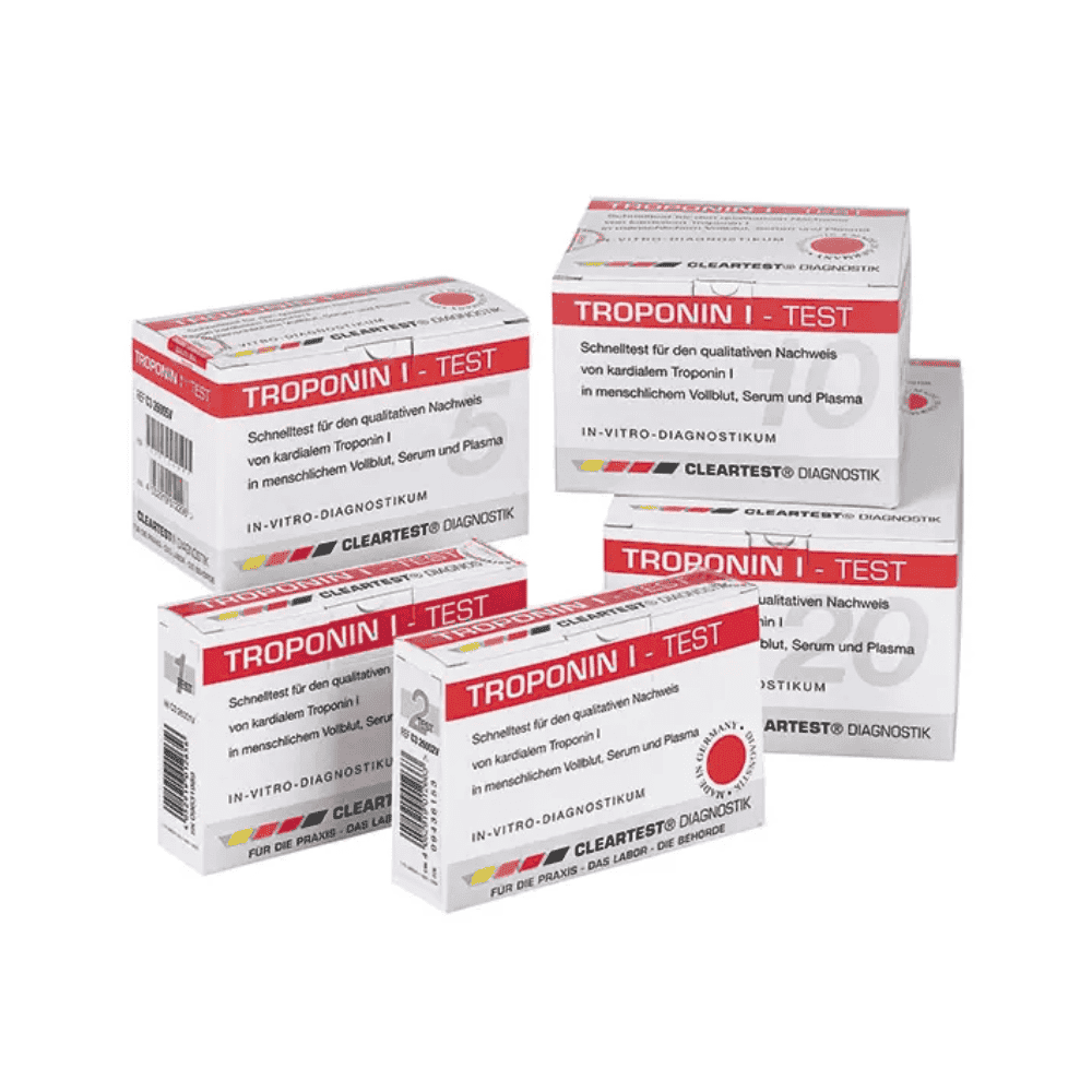 Cleartest® Troponin I Vollblut Infarkt-Test