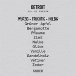 DETROIT - Eau de Parfum