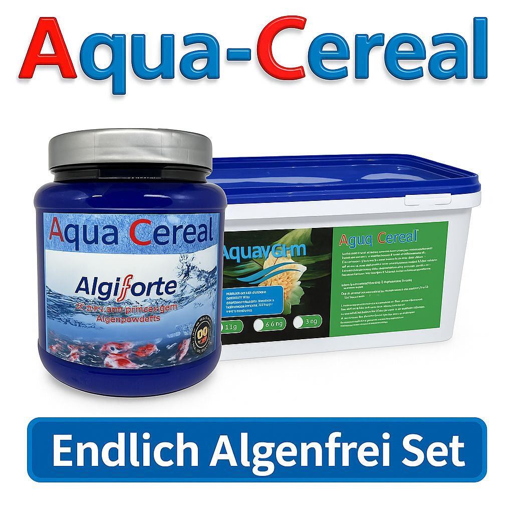 Endlich Algenfrei mit unserem Kombi-Set - Algiforte + Aquaverm