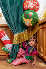 18"/Ø45cm Folienballon "Rentier" | Grün
