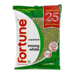 Fortune Whole Green Moong (Mung Beans) 500g Namma Markt