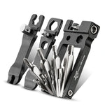 Fahrrad Multifunktionswerkzeug 20-in-1 Multitools Faltbare Reparatur Werkzeug Set aus Edelstahl