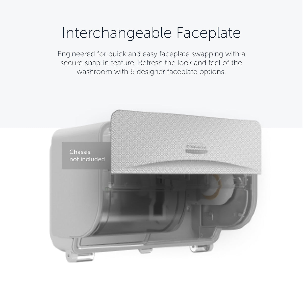 Kimberly-Clark Professional™ Icon™ Dispenser Faceplate - SRBH, 32.39 cm x 10.80 cm x 3.18 cm