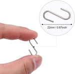 Mini S-Haken / Ballenden - 150 Stück