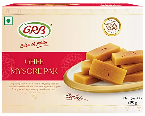 GRB Ghee Mysore Pak 200g