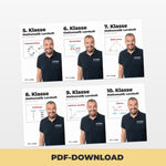 Mathematik Lernhefte Set für die SEK 1 by Lehrer Schmidt