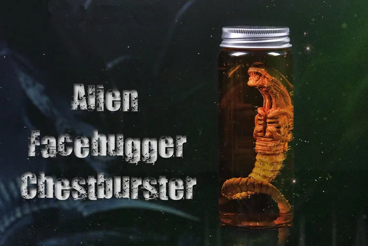 Xenomorph Larva Art Poster