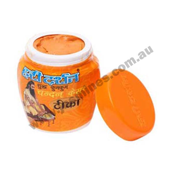 HARIDARSHAN KESAR CHANDAN TIKKA PASTE- 40 GRAMS product image 1