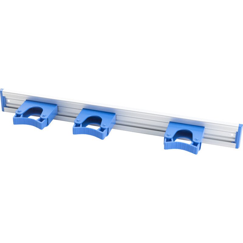 ALU-GERÄTELEISTE, 3 STIELHALTER UNGEN, 510X55MM