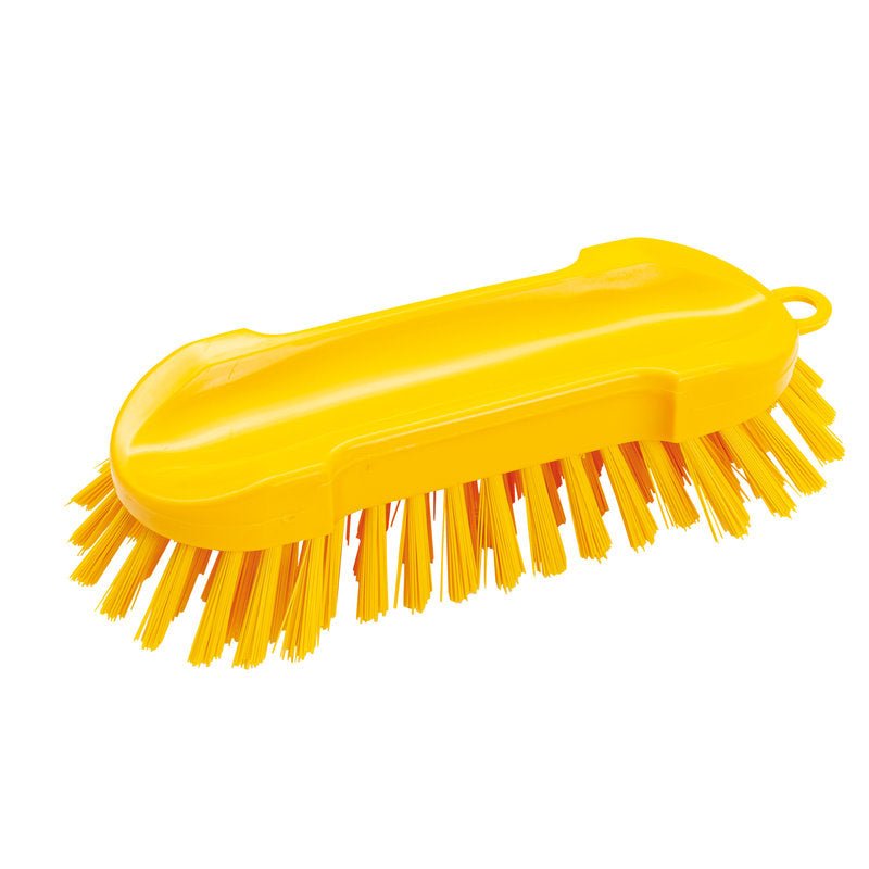 WASCHBÜRSTE RUND, PBT HART 205X65X30MM