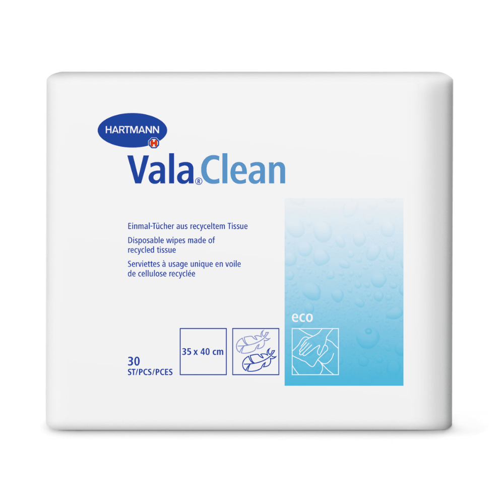 Hartmann Vala® Clean eco Einmal-Tücher - 35 x 40 c| Packung (30 Stück)