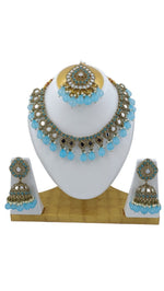 Mirror Necklace Earring with Mangtika in berlin
