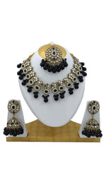 Mirror Necklace earring with Mangtika in Hamburg