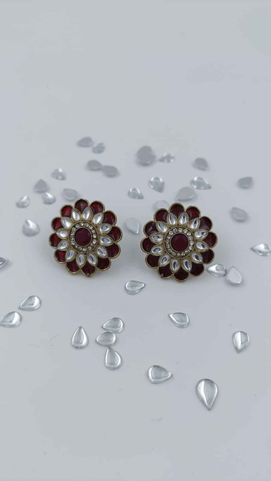 Kundan Stud Earring in Germany