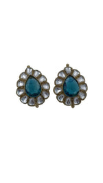 Kundan Stud Earring in Dresden