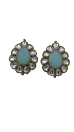Kundan Stud Earring in Dresden
