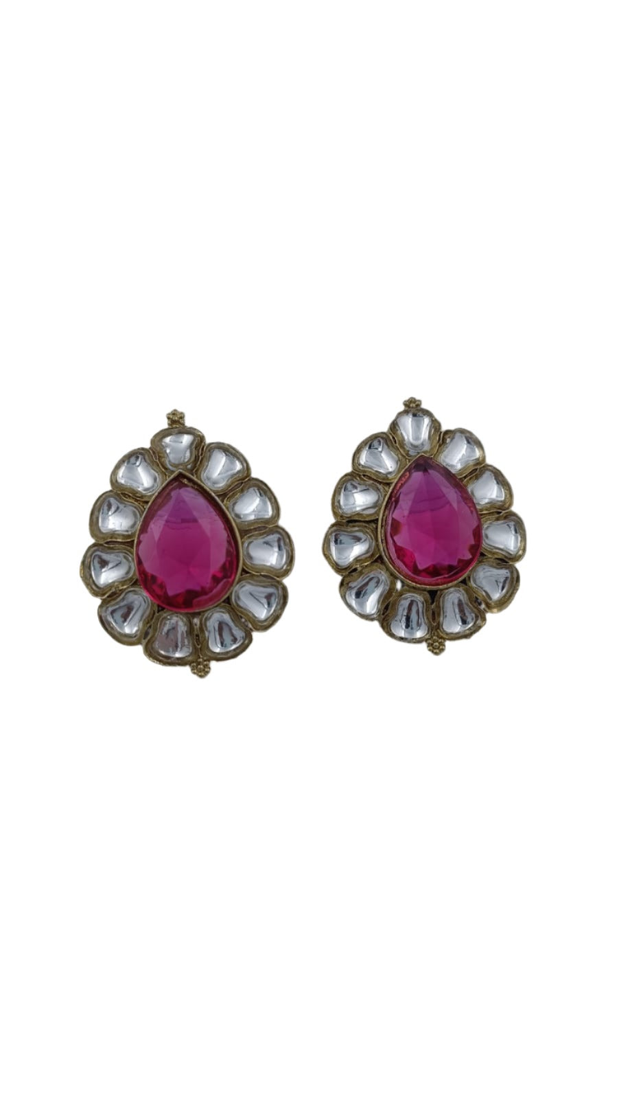 Kundan Stud Earring in Dresden