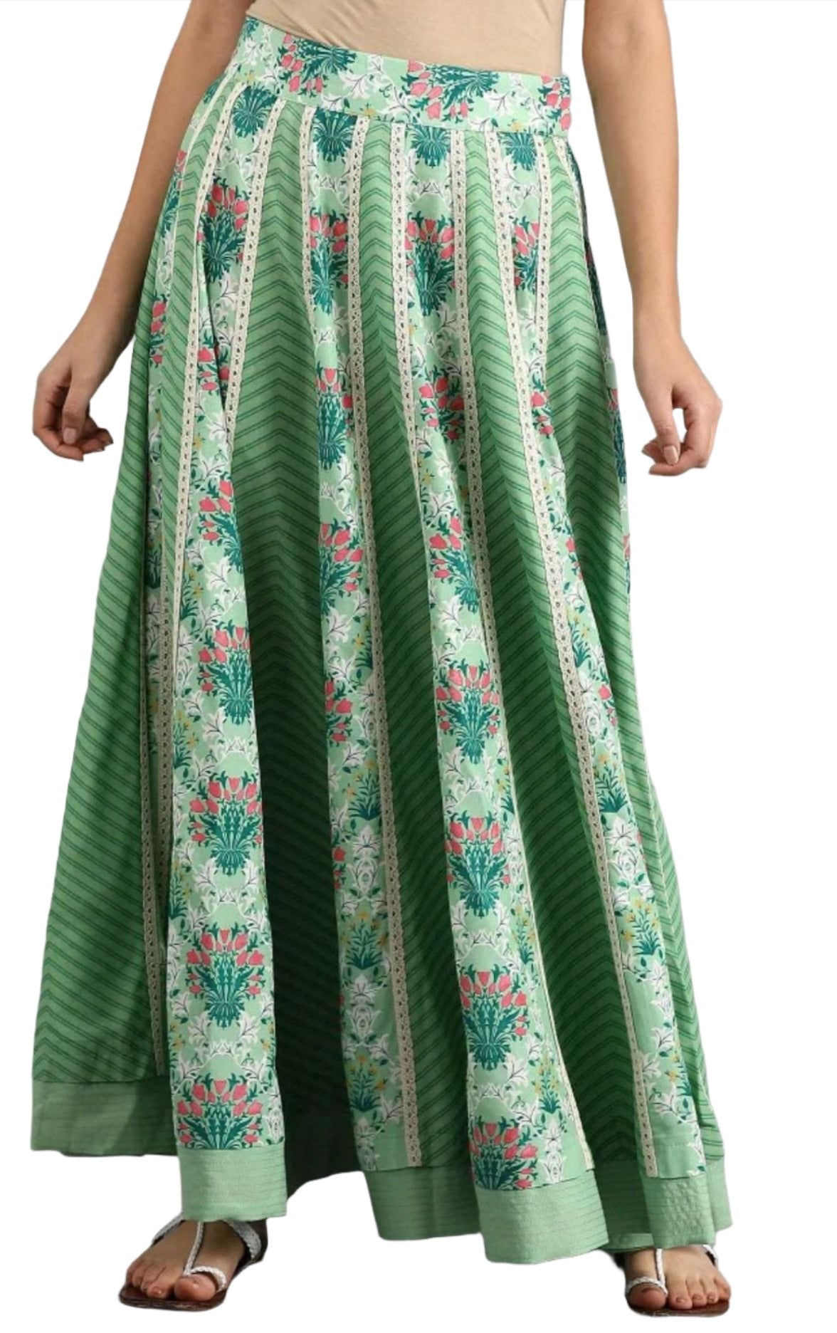 Green Printed Skirt in berlin