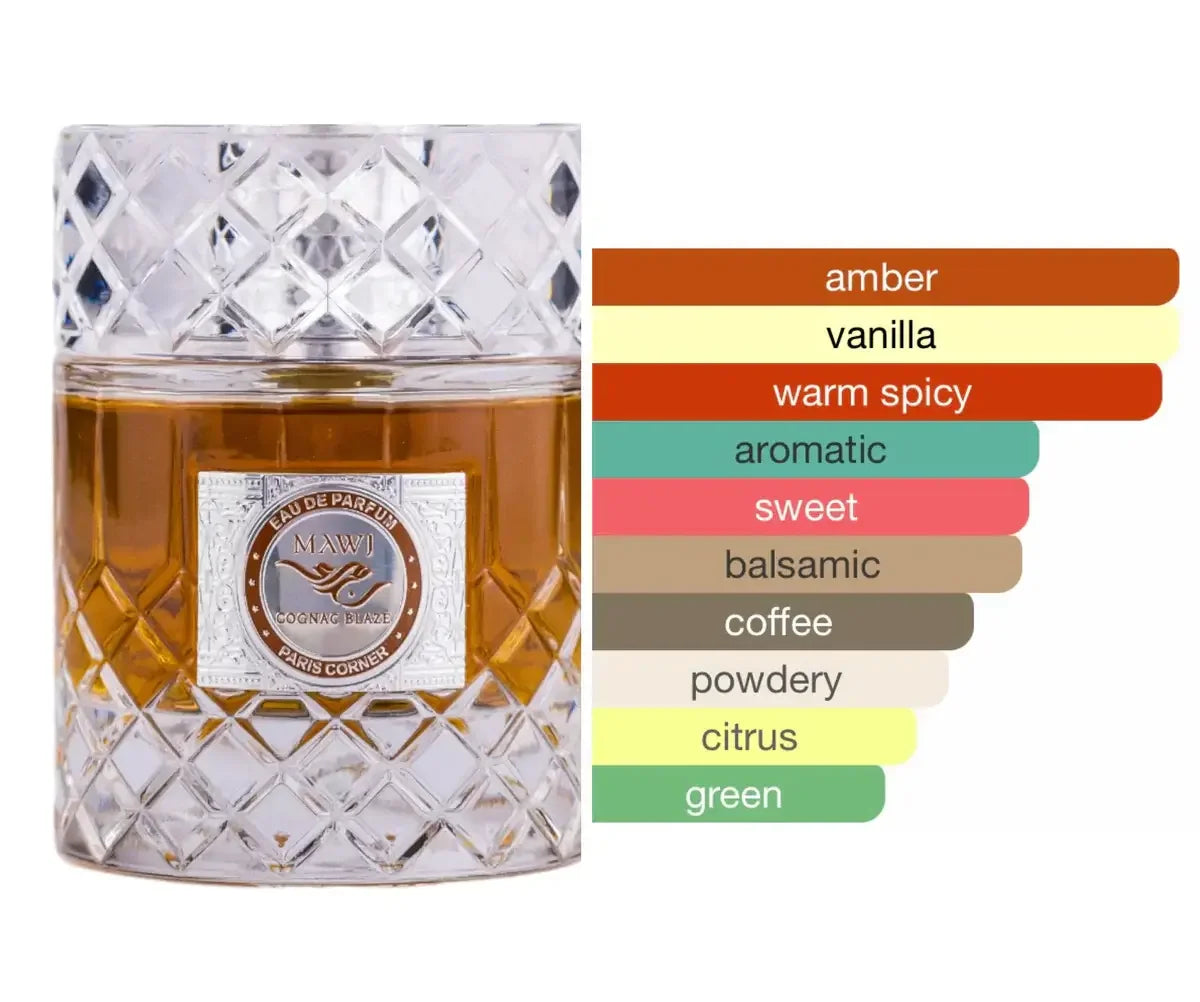 Paris Corner Mawj Cognac Blaze Eau de Parfum