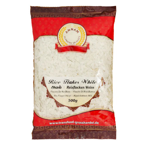 Annam Rice Flakes / Powa Medium 500g