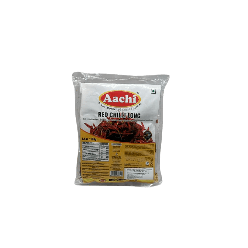 Aachi Whole Dry Red Chilli with stem 100g