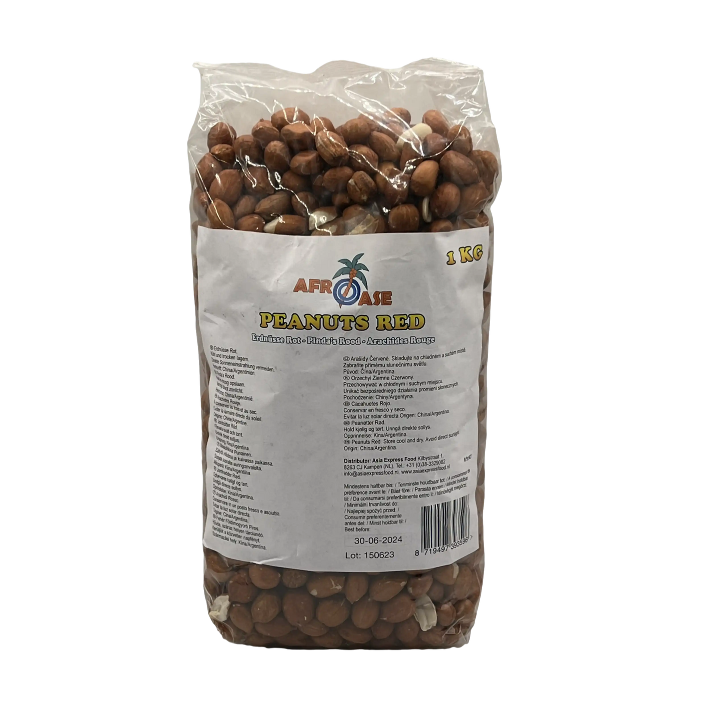 Afroase Red Peanut 1kg