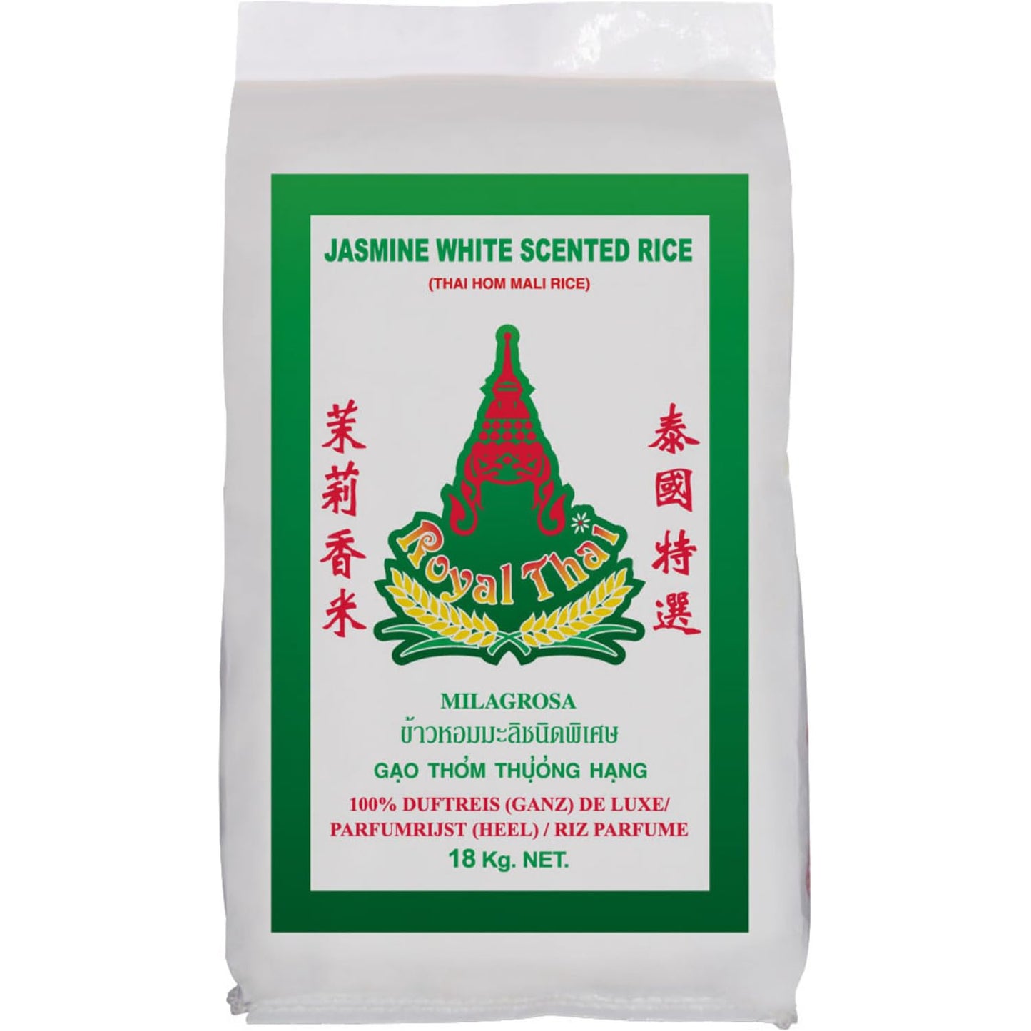 Royal Thai Jasmine Rice 18kg