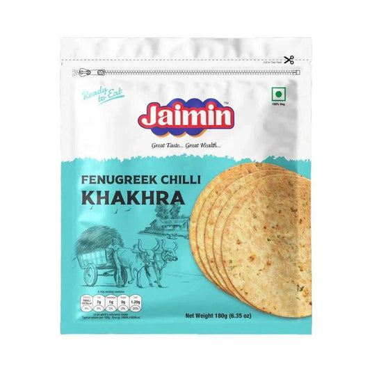 Jaimin Fenugreek Chilli Khakhra 180g - Namma Markt