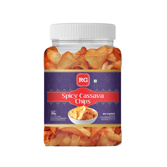 RG Spicy Cassava Chips 125g