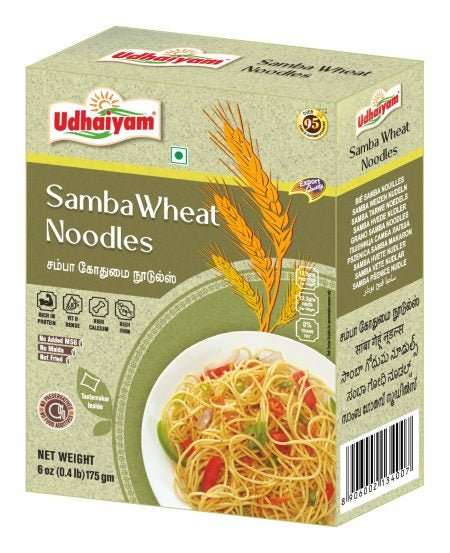 Udhaiyam Samba Wheat Noodles 175g - Namma Markt