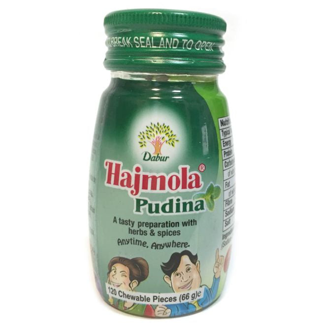 Dabur Hajmola Pudina- 120pcs 66g